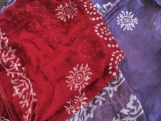 Export quality fabric and dupatta that I bought.